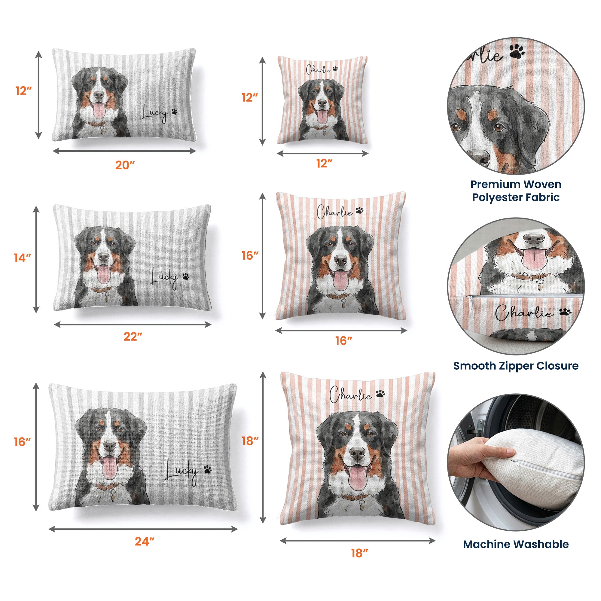 Custom-Striped-Pet-Portrait-Watercolor-Woven-Pillow-Personalized-Pillow-Cover-9