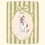 Custom-Striped-Watercolor-Pet-Portrait-Gift-For-Pet-Lovers-Personalized-Blanket-4