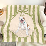 Custom-Striped-Watercolor-Pet-Portrait-Gift-For-Pet-Lovers-Personalized-Blanket-5
