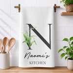 Custom-Tea-Towel-Name-&-Birth-Flower-Kitchen-Decor-Personalized-Kitchen-Towel-4