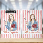 Custom-Teacher-Photo-&-Name-Colorful-Back-To-School-Gifts-For-Teacher-Personalized-Clipboard-3