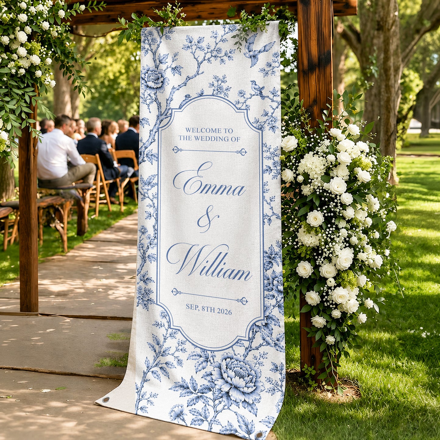 Custom-Toile-De-Jouy-Wedding-Sign-Personalized-Welcome-Sign-5