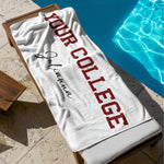 Custom-University-College--Personalized-Beach-Towel-2