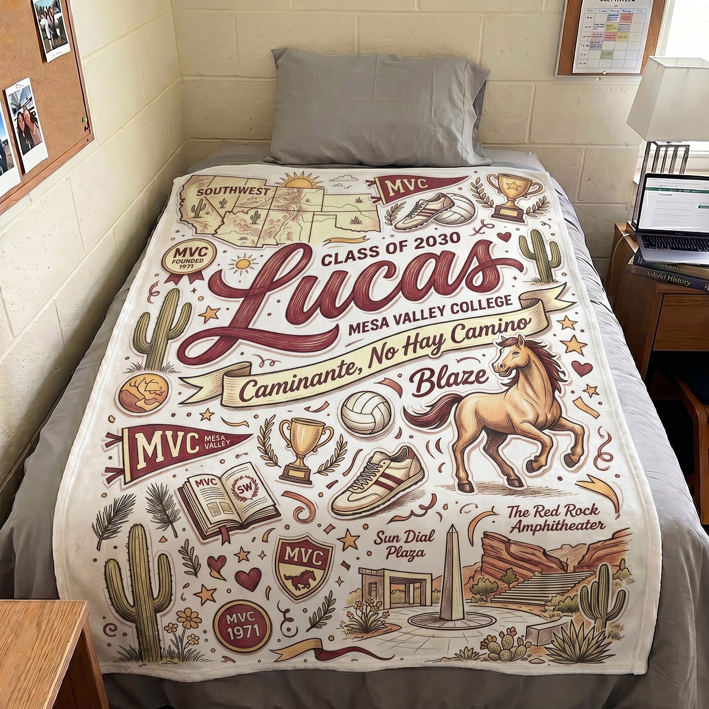 Custom-University-Spirit-Personalized-Blanket-1