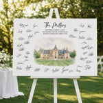 Custom-Venue-Watercolor-Wedding-Guest-Book-Sign-Illustration-Personalized-Poster-3