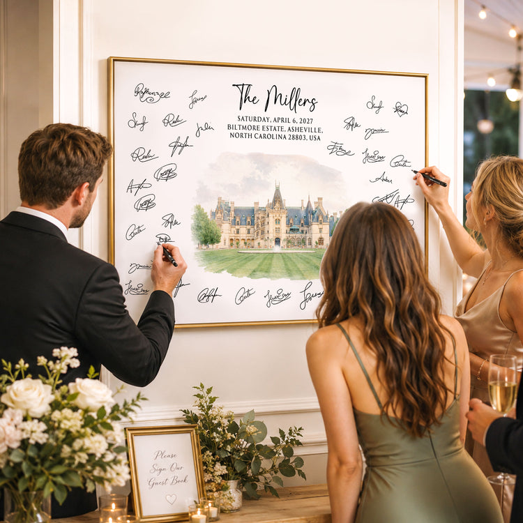 Custom-Venue-Watercolor-Wedding-Guest-Book-Sign-Illustration-Personalized-Poster-5