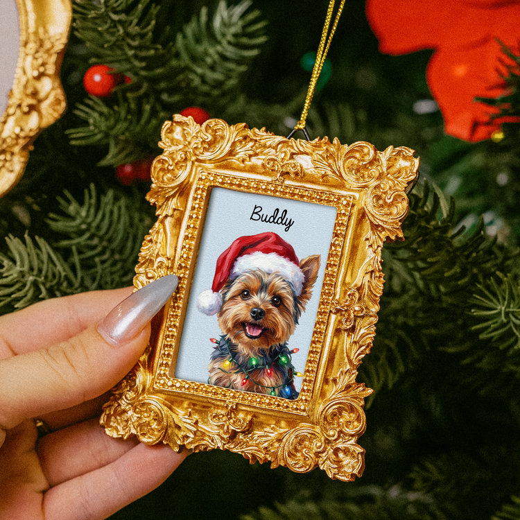 Custom-Vintage-Frame-Pet-Portrait-Oil-Painting-Christmas-Pet-Personalized-Ornament-4