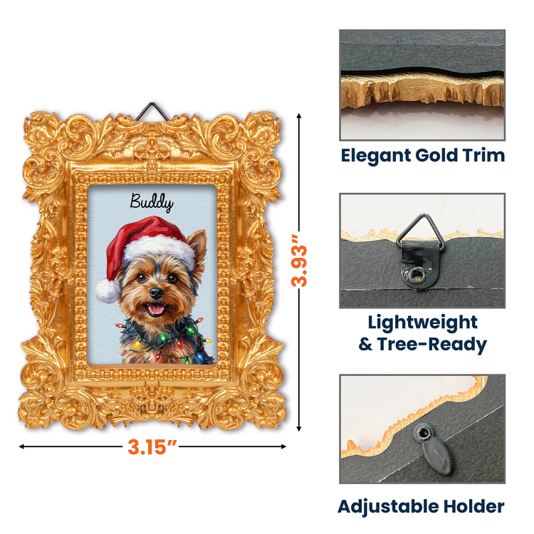 Custom-Vintage-Frame-Pet-Portrait-Oil-Painting-Christmas-Pet-Personalized-Ornament-5