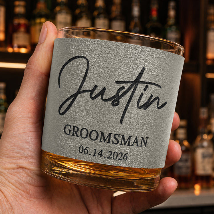 Custom-Vintage-Initial-Name-&-Date-For-Best-Man,-Groomsmen,-Groom-Wedding-Gifts-Leather-Personalized-Whiskey-Glass3