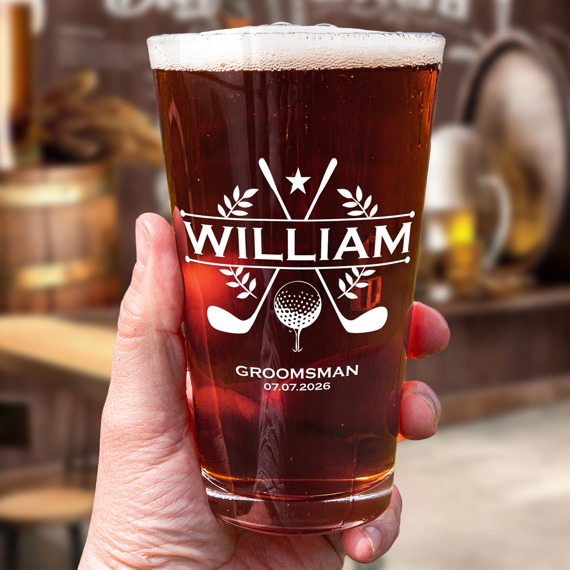 Custom-Vintage-Initial-Name-&-Date-For-Best-Man,-Groomsmen,-Groom-Wedding-Gifts-Personalized-Beer-Glass-4
