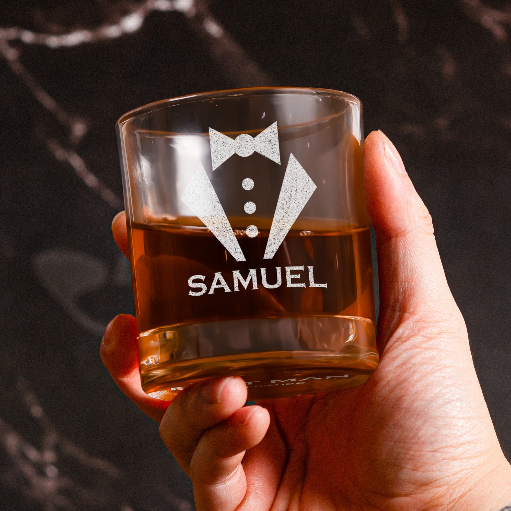 Custom-Vintage-Initial-Name-&-Date-For-Best-Man,-Groomsmen,-Groom-Wedding-Gifts-Personalized-Whiskey-Glass-4