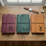 Custom-Vintage-Initial-Name-For-Him,-Husband,-Son,-Boss,-Dad,-Coworkers-Personalized-Notebook-Cover-1