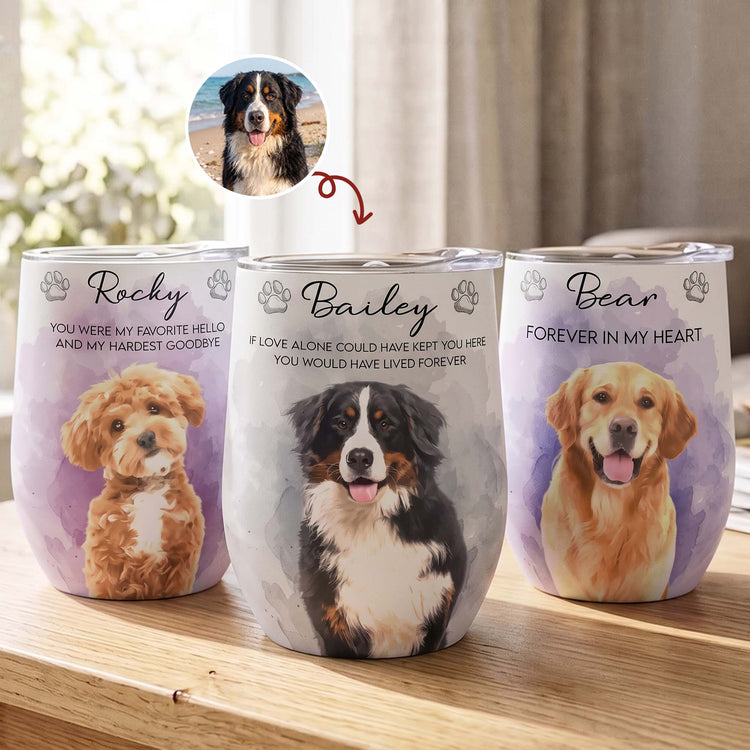 Custom-Watercolor-Pet-Portrait-Memorial-Gifts-Personalized-Wine-Tumbler-1