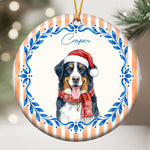 Custom-Watercolor-Pet-With-Santa-Hat-Gifts-For-Pet-Lovers-Personalized-Ornament-2
