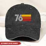 Custom-Year-Retro-Birthday-Gift-For-Him-Or-Her-Denim-Personalized-Cap-1