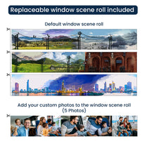 Customize View Train Cabin - Personalized Photo DIY Book Nook Kit