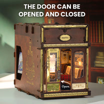 Customize View Train Cabin - Personalized Photo DIY Book Nook Kit