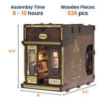 Customize View Train Cabin - Personalized Photo DIY Book Nook Kit