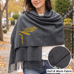 Customize-Birth-Flower-&-Name-For-Her,-Daughter,-Sister,-Friends,-Mom,-Grandma-Personalized-Embroidered-Scarf-4