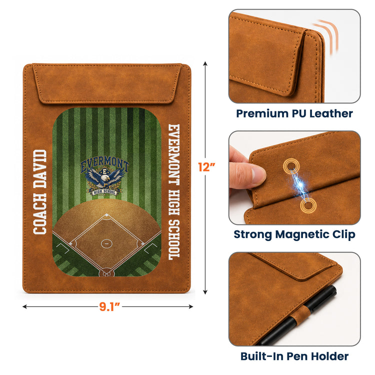 Customize-Your-Coach-Name,-Team-Name-&-Logo-Gift-For-Sports-Coaches,-Hockey,-Baseball,-Basketball,-Football-&-Soccer-Coaches-Personalized-Clipboard-9