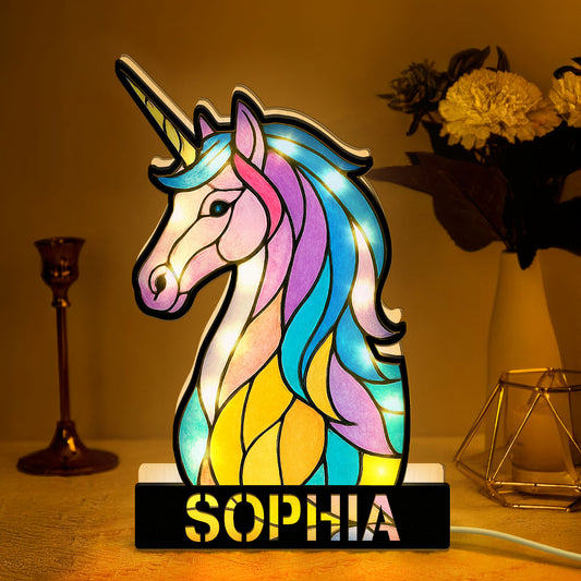 Cute Animals - Personalized LED Night Lamp