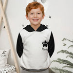Cute Bears Gift For Son Daughter - Personalized Kid Fleece Hooded Sweatshirt With Ears