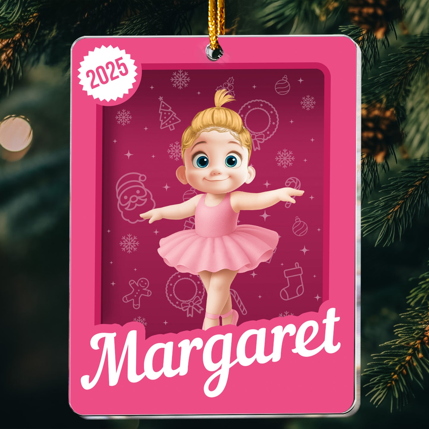 Cute Cartoon Kid Toy Box - Personalized Acrylic Ornament