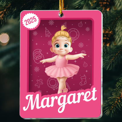 Cute Cartoon Kid Toy Box - Personalized Acrylic Ornament