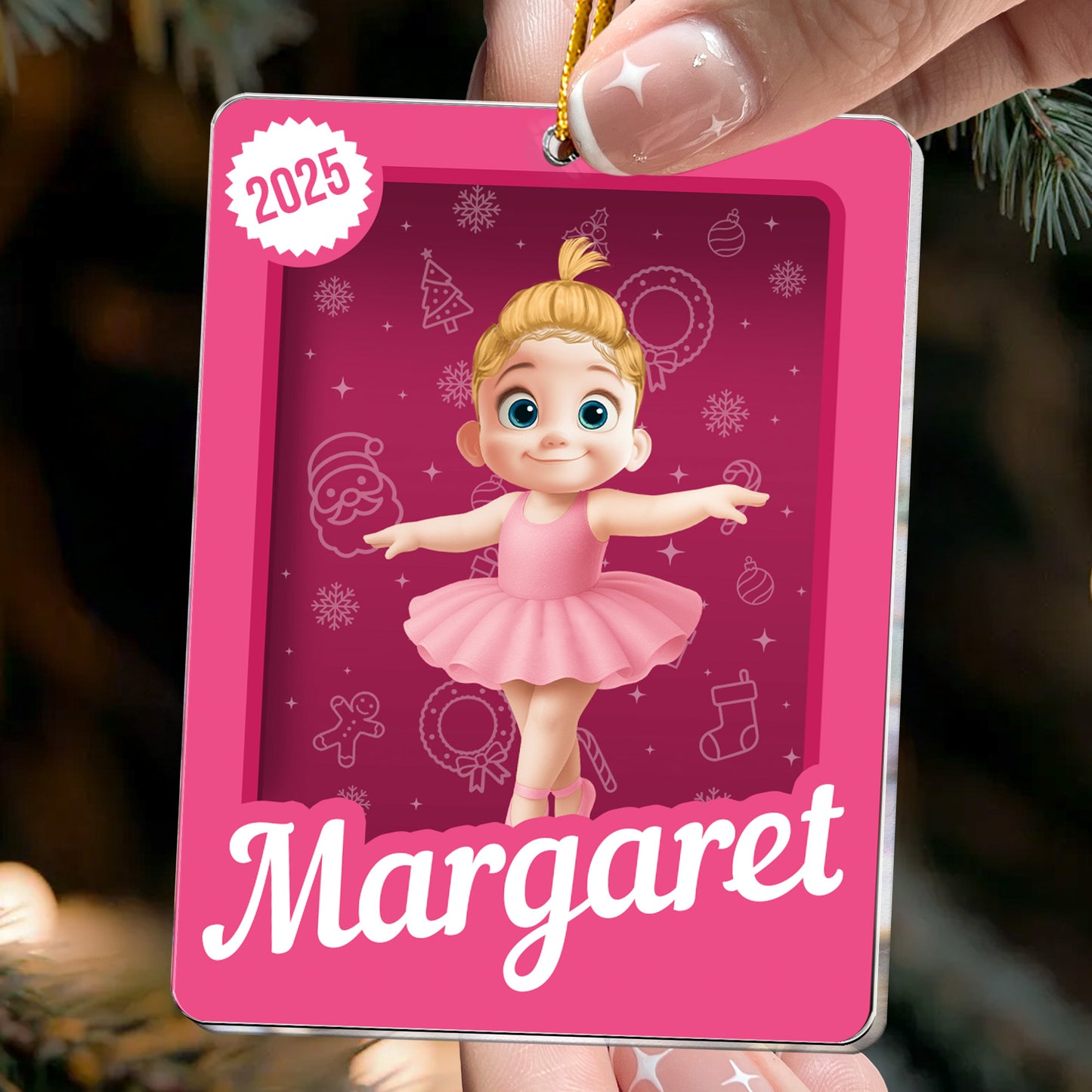 Cute Cartoon Kid Toy Box - Personalized Acrylic Ornament