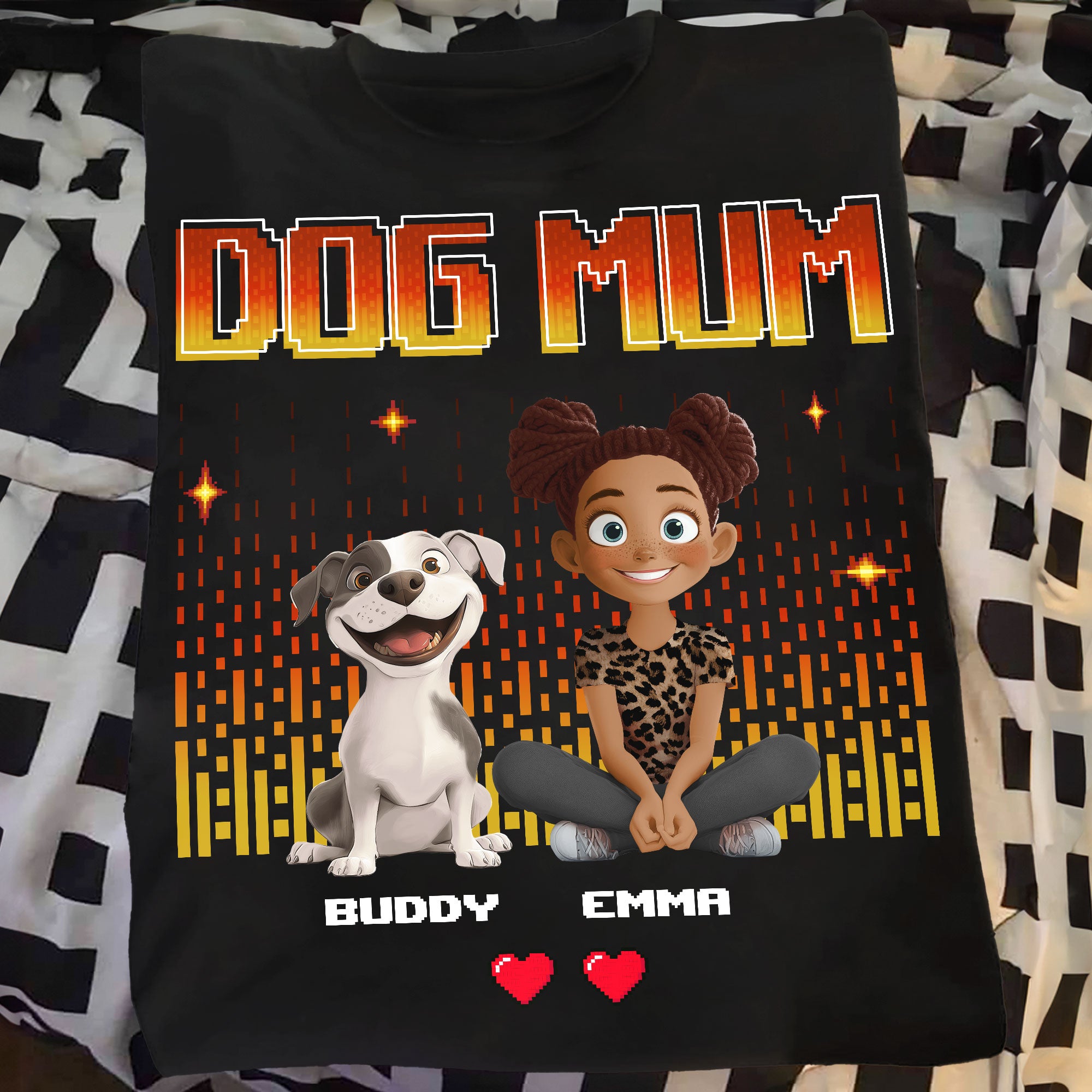 Cute Dog Mom New Cartoon Dog - Personalized Shirt
