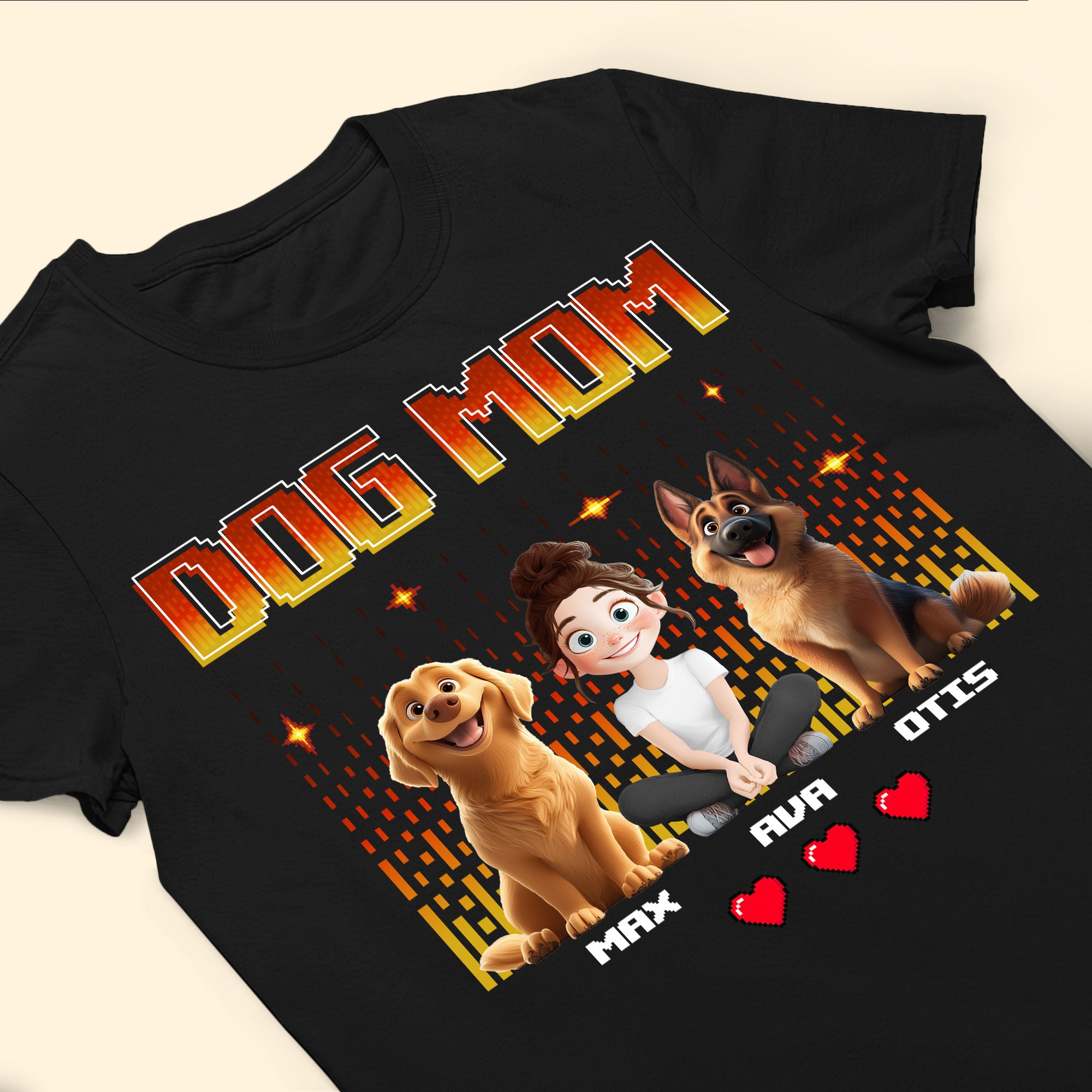 Cute Dog Mom New Cartoon Dog - Personalized Shirt