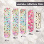 Cute Dumpling Custom Name - Personalized Socks