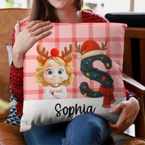 Cute Kid Alphabet - Personalized Pillow (Insert Included)