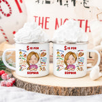Cute Kid Trendy 2026 - Personalized Enamel Mug