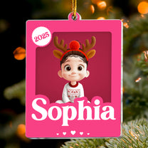 Cute Kids - Personalized Acrylic Ornament
