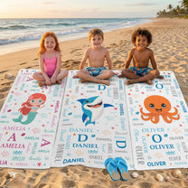 Cute-And-Beachy-Custom-Name-Personalized-Quick-Dry-Beach-Towel-1