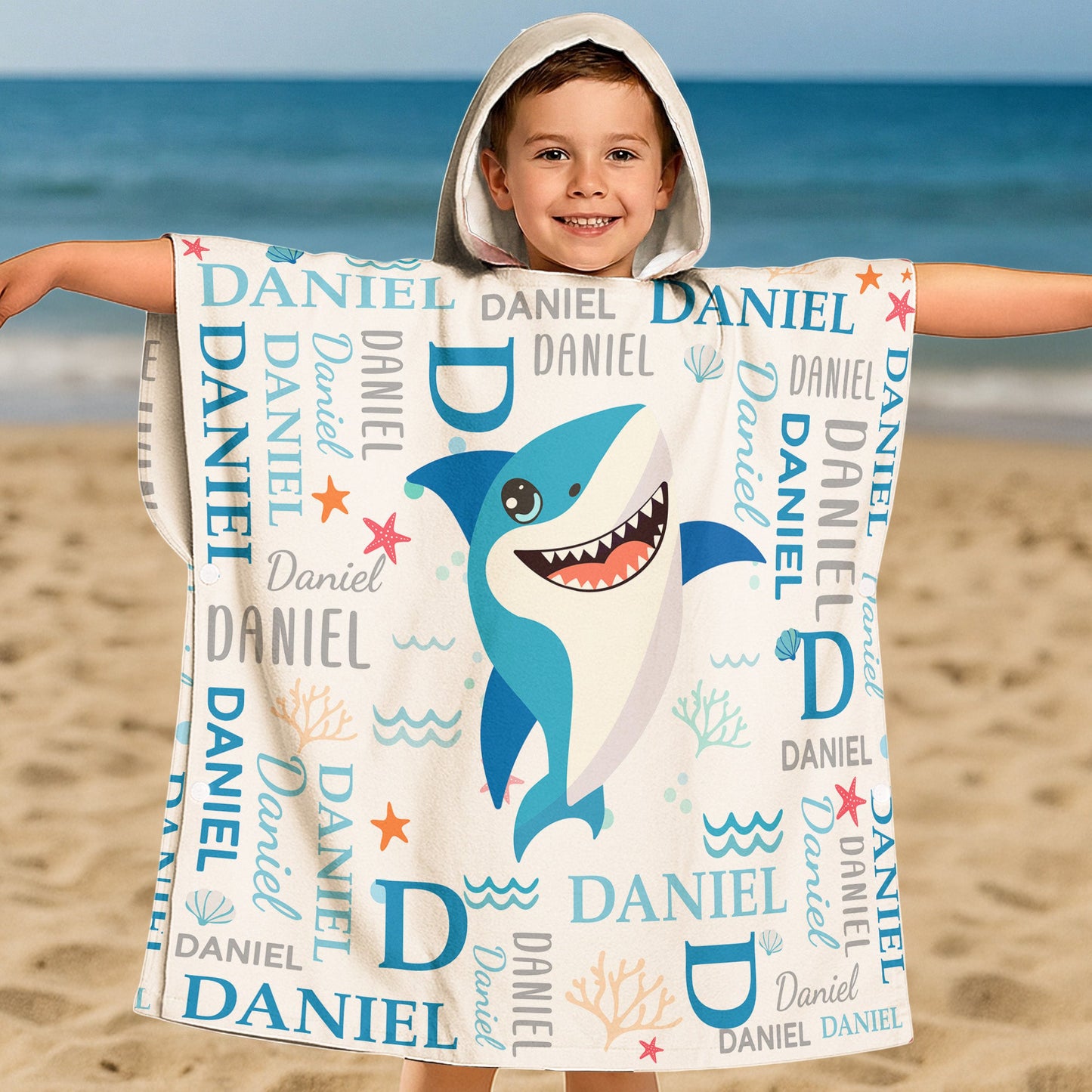 Cute_And_Beachy_Sea_Animal_Custom_Name_Personalized_Beach_Towel_1