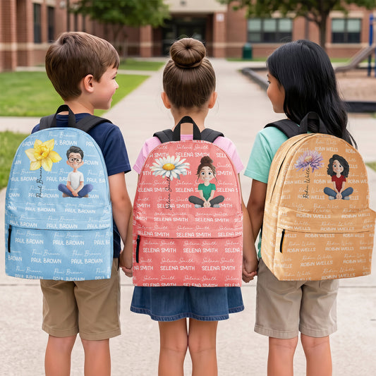 Cute-Cartoon-Birth-Flower-With-Name-Pattern-Personalized-Backpack-1