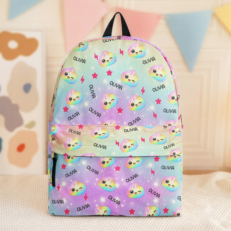 Cute-Dumpling-Custom-Name--Personalized-Backpack-3