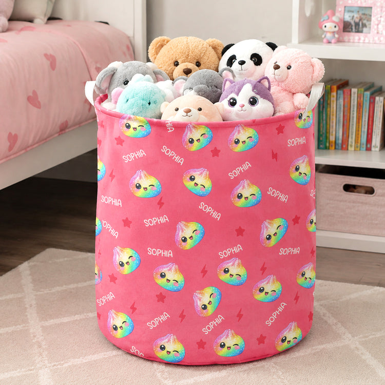 Cute-Dumpling-Custom-Name--Personalized-Basket-1