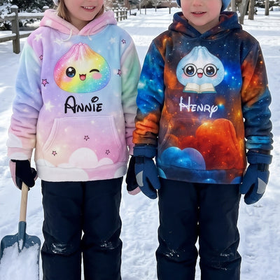 Cute Dumpling Custom Name - Personalized Hoodie