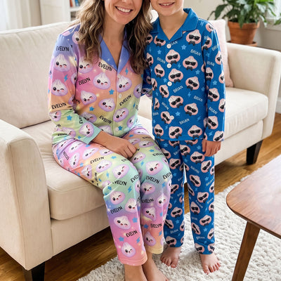 Cute Dumpling Custom Name - Personalized Pajamas