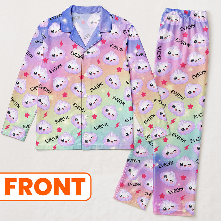 Cute-Dumpling-Custom-Name--Personalized-Pajamas-4