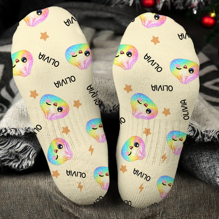 Cute-Dumpling-Custom-Name--Personalized-Socks-3