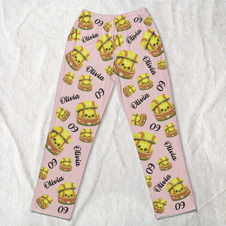 Cute-Dumplings-For-Baseball,-Softball,-Soccer,-Football,-Basketball,-Hockey-Lover-Personalized-Lounge-Pants-3
