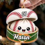 Cute-Dumplings-For-Baseball,-Softball,-Soccer,-Football,-Basketball,-Hockey-Lover-Personalized-Ornament-3