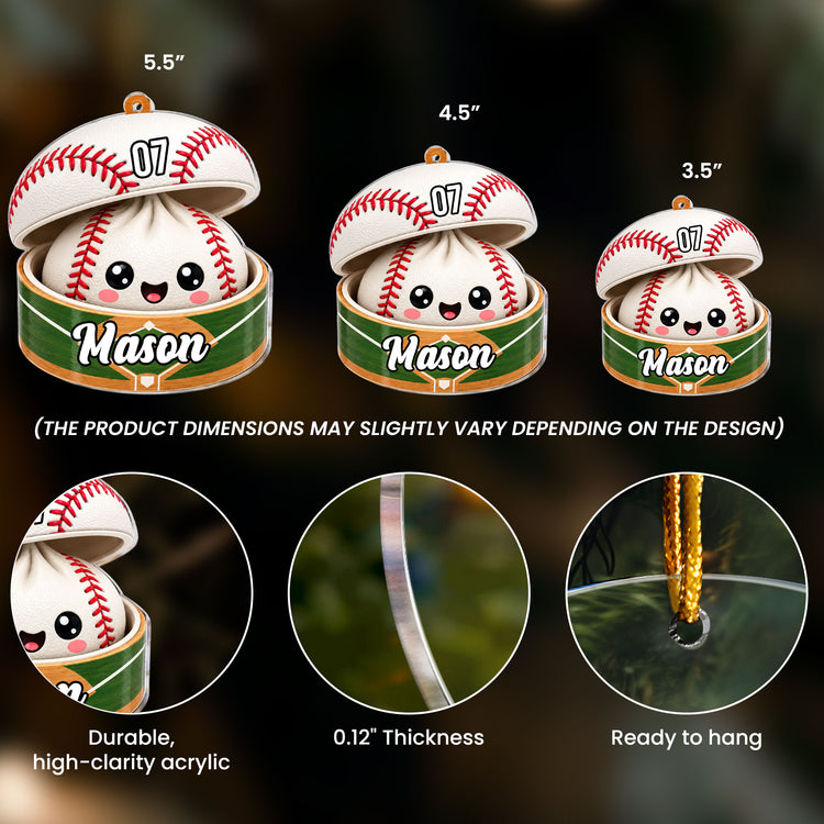 Cute-Dumplings-For-Baseball,-Softball,-Soccer,-Football,-Basketball,-Hockey-Lover-Personalized-Ornament-4