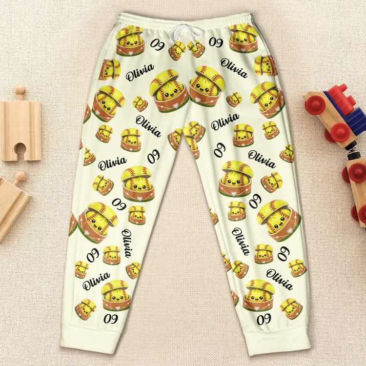 Cute-Dumplings-For-Baseball,-Softball,-Soccer,-Football,-Basketball,-Hockey-Lover-Personalized-Sweatpants-8