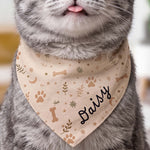 Cute-Gift-For-Pet,-Gift-For-Pet-Owner-Lovely-Pattern-Personalized-Bandana-Collar-3
