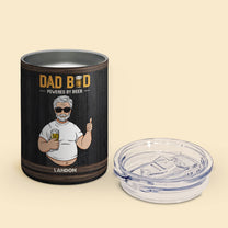 Dad Bod Powered By Beer - Personalized Lowball Tumbler